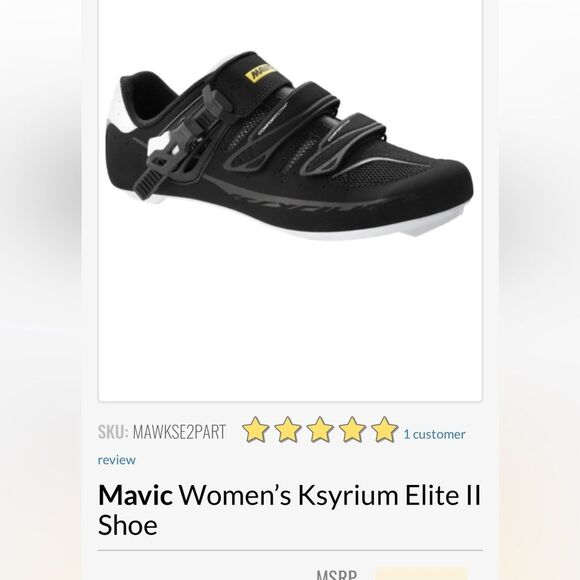 Magic Ksyrium Women Cycling Shoe Size 5 - Picture 1 of 6